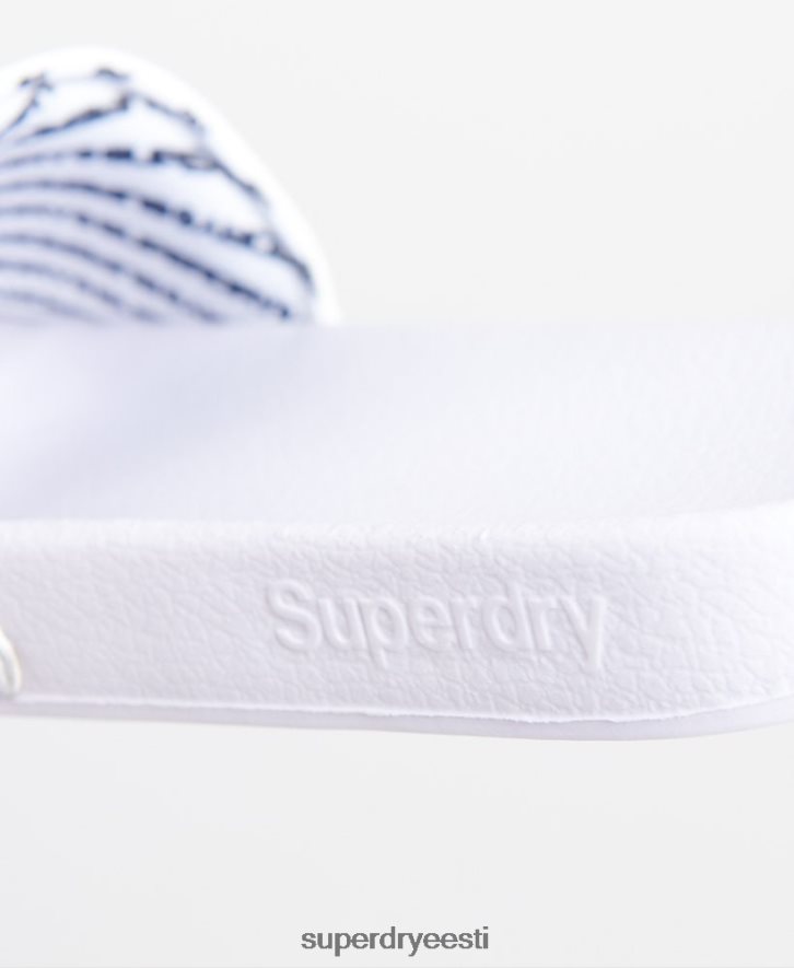 Superdry mehed klassikalised logo liugurid B2LT41939 kingad valge