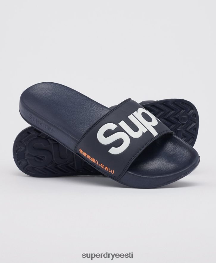 Superdry mehed klassikalised logo liugurid B2LT41952 kingad merevägi