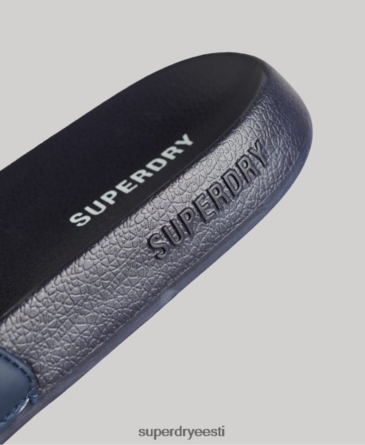 Superdry mehed põhibasseini liugurid B2LT41905 kingad merevägi