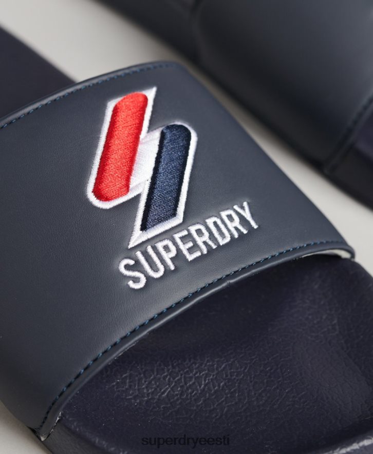 Superdry mehed põhibasseini liugurid B2LT41917 kingad merevägi