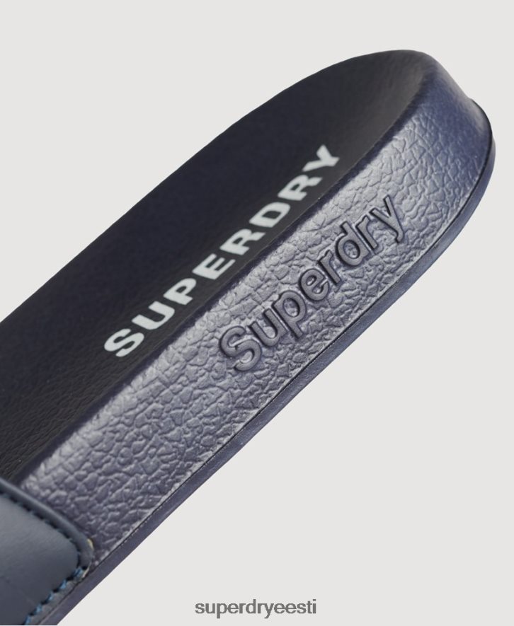 Superdry mehed põhibasseini liugurid B2LT41917 kingad merevägi