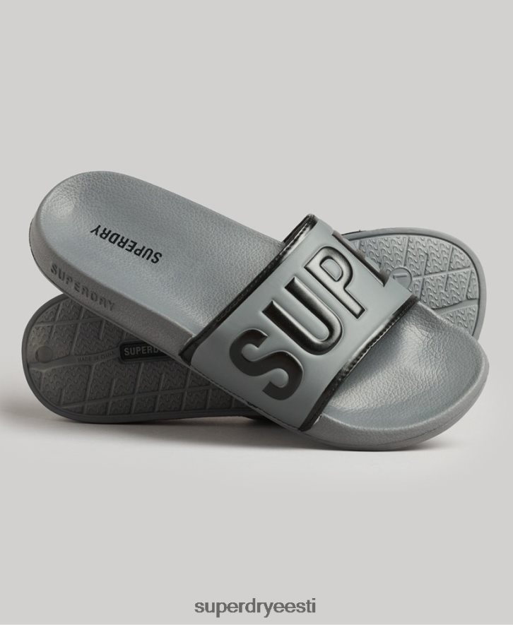 Superdry mehed põhibasseini liugurid B2LT446 kingad must