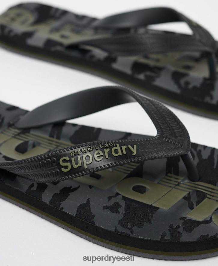 Superdry mehed olulised logo plätud B2LT41930 kingad must