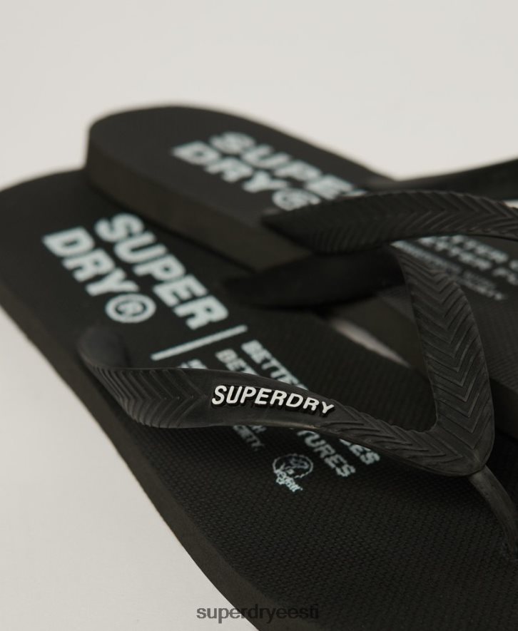 Superdry mehed stuudiod plätud B2LT463 kingad must