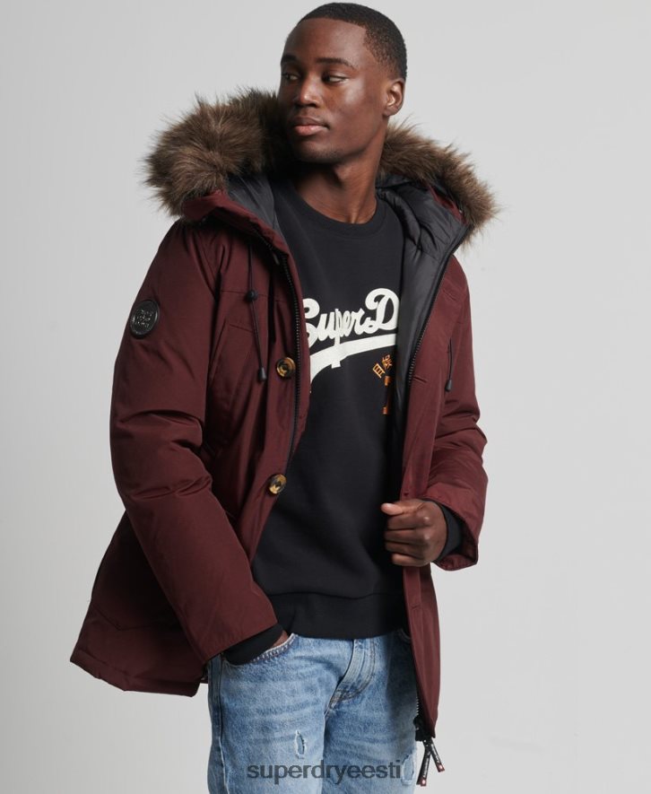 Superdry mehed algaja sulejope B2LT41185 Riietus lilla