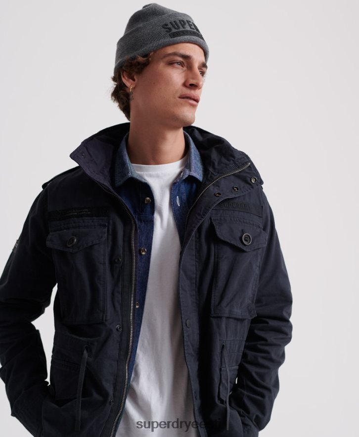 Superdry mehed algaja välijope B2LT44719 Riietus merevägi