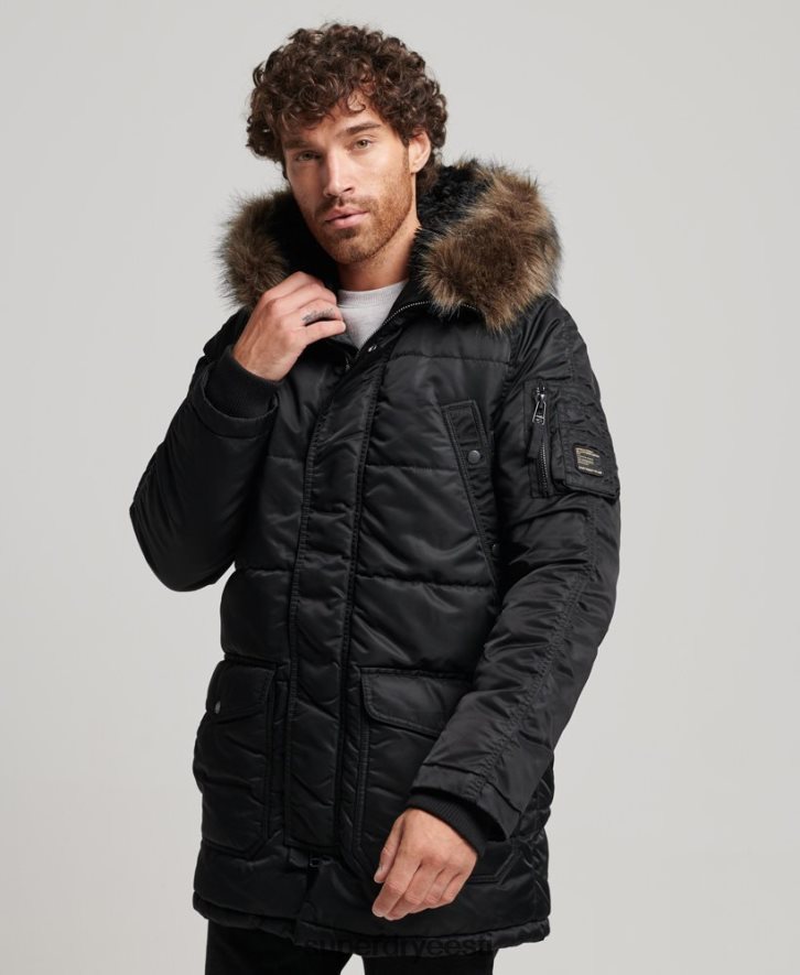 Superdry mehed chinook park jope B2LT44447 Riietus tumehall