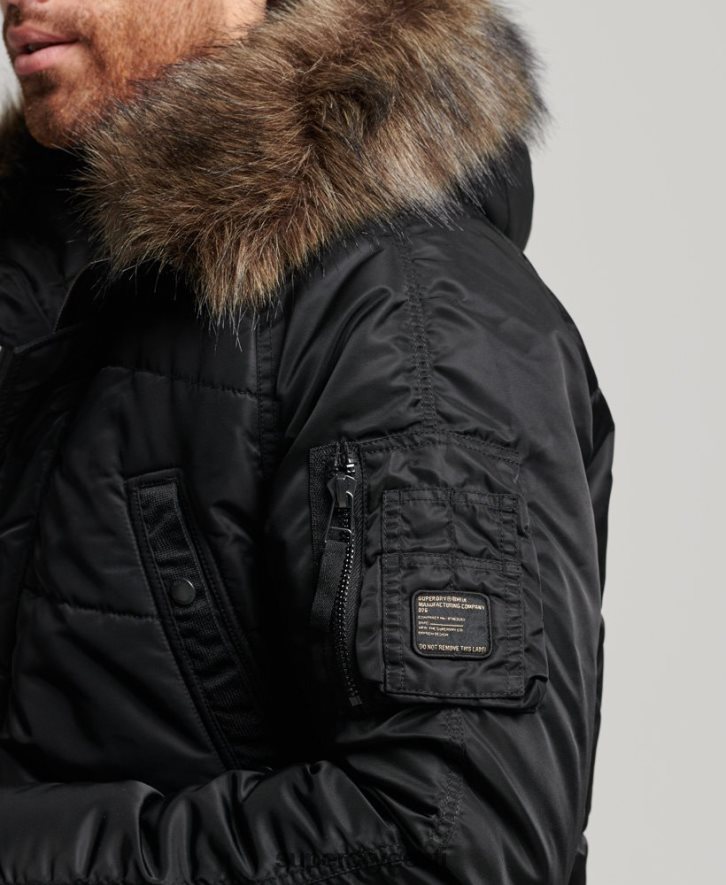 Superdry mehed chinook park jope B2LT44447 Riietus tumehall