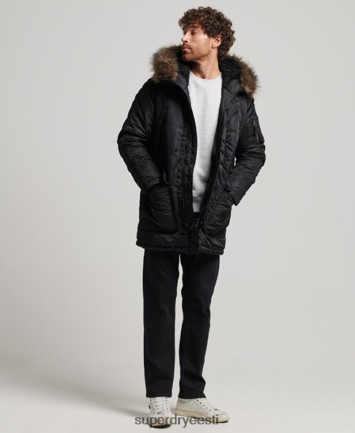 Superdry mehed chinook park jope B2LT44447 Riietus tumehall