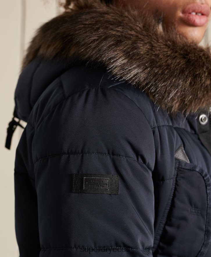 Superdry mehed chinook parka B2LT44618 Riietus merevägi