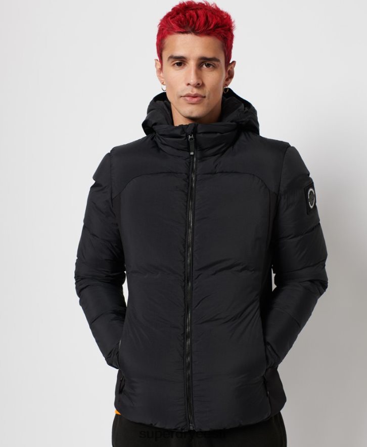 Superdry mehed ekspeditsiooni alla sd-tuulejope B2LT44640 Riietus must