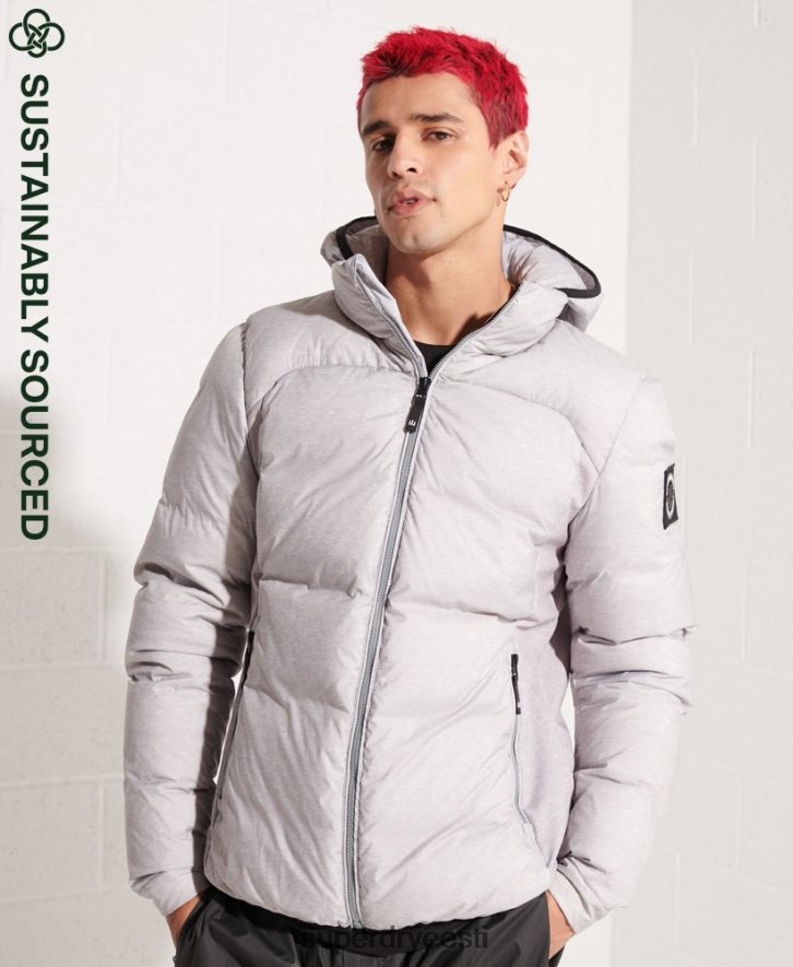 Superdry mehed ekspeditsiooni alla sd-tuulejope B2LT44740 Riietus helehall