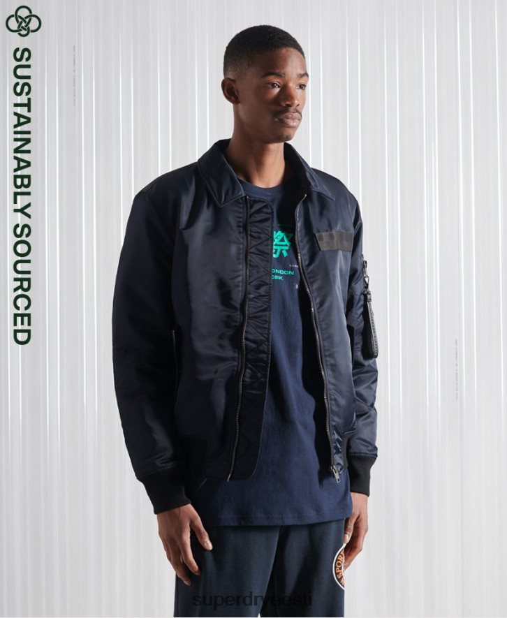 Superdry mehed energy ma2 bomber jope B2LT44757 Riietus merevägi