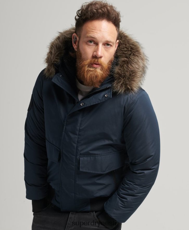 Superdry mehed everest bomber jope B2LT44500 Riietus merevägi