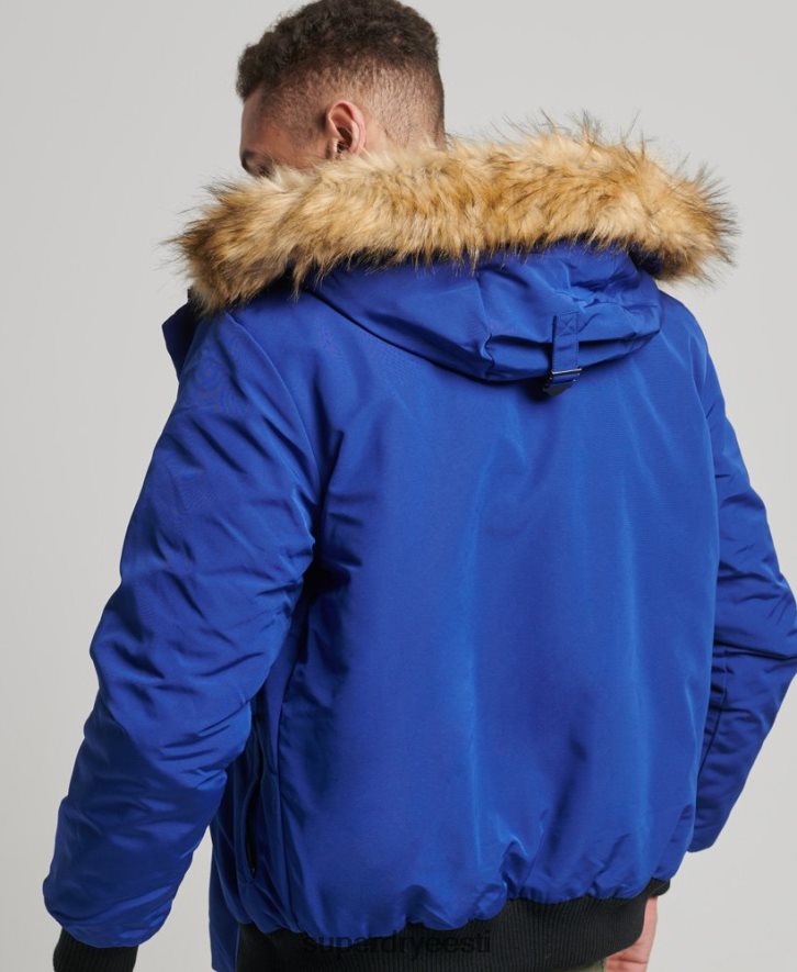 Superdry mehed everest bomber jope B2LT44558 Riietus sinine