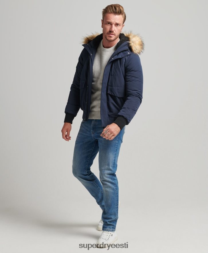 Superdry mehed everest bomber jope B2LT4964 Riietus merevägi