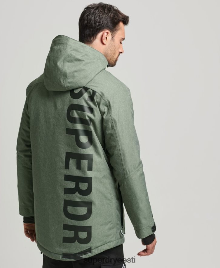 Superdry mehed freeride jope B2LT4982 Riietus roheline