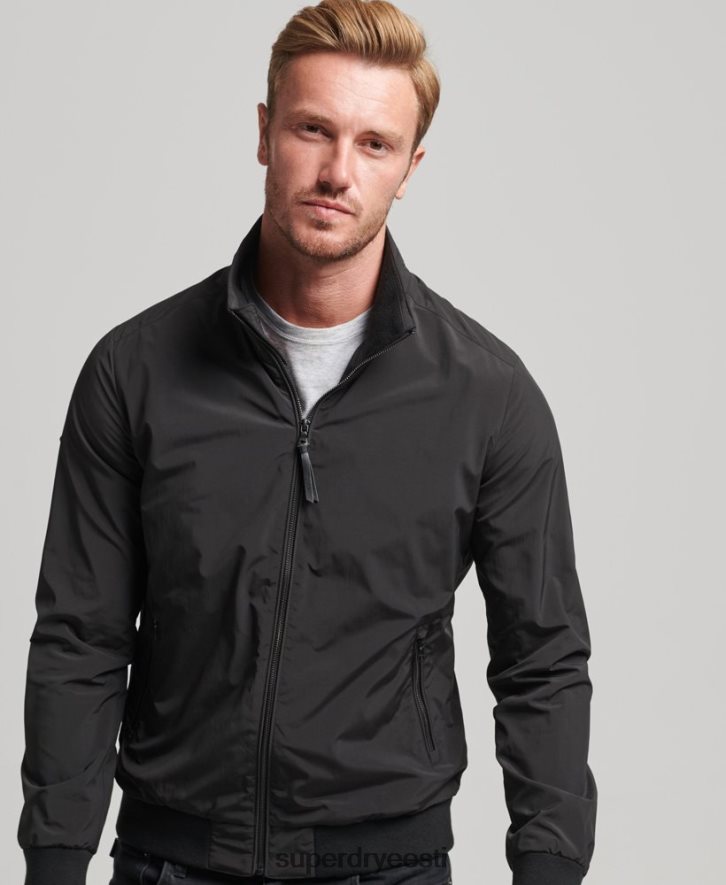 Superdry mehed harringtoni jope B2LT44563 Riietus must