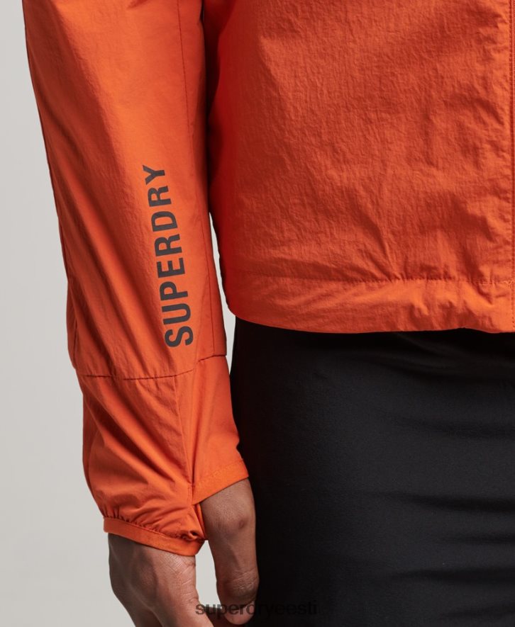 Superdry mehed jooksujakk B2LT44545 Riietus oranž