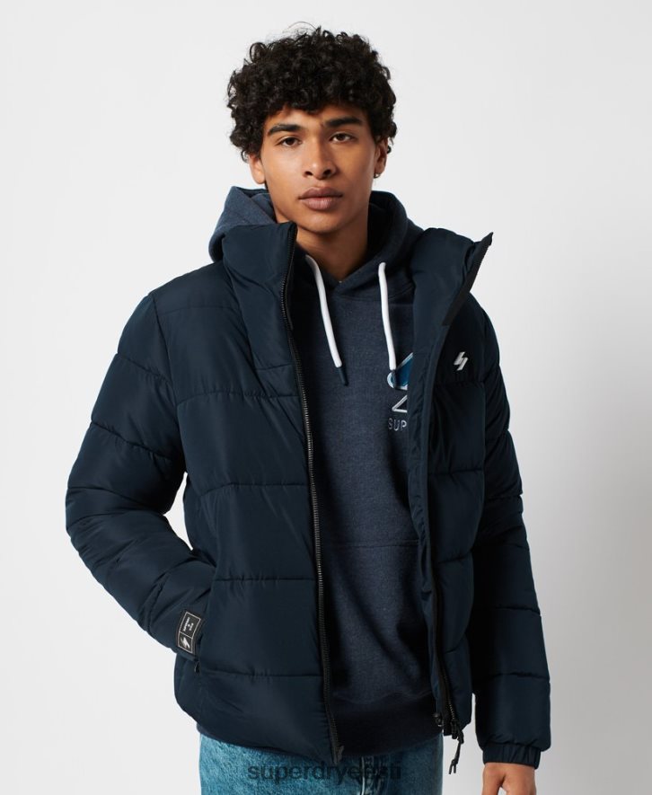 Superdry mehed kapuutsita spordijakk B2LT44676 Riietus merevägi