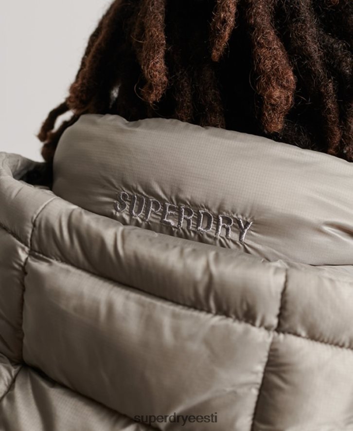 Superdry mehed kerge polsterdatud jope B2LT4949 Riietus tumehall