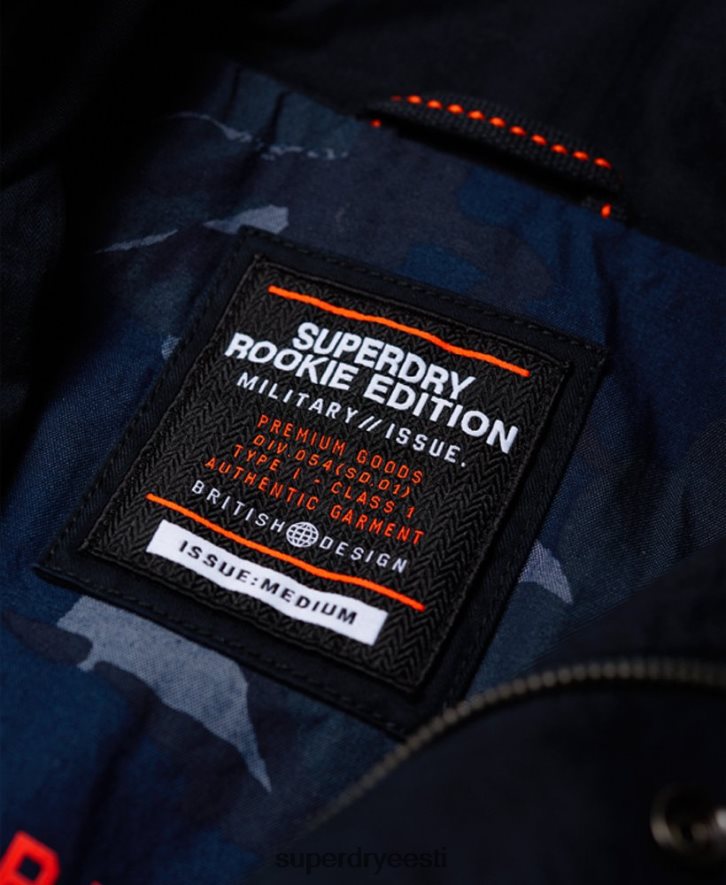 Superdry mehed klassikaline uustaskujakk B2LT44754 Riietus merevägi