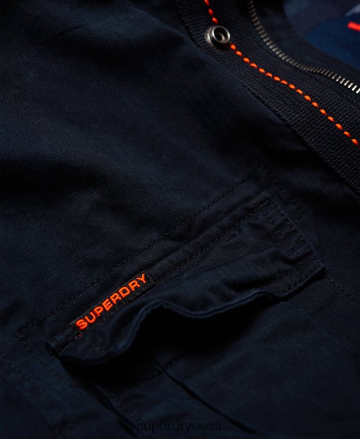 Superdry mehed klassikaline uustaskujakk B2LT44754 Riietus merevägi