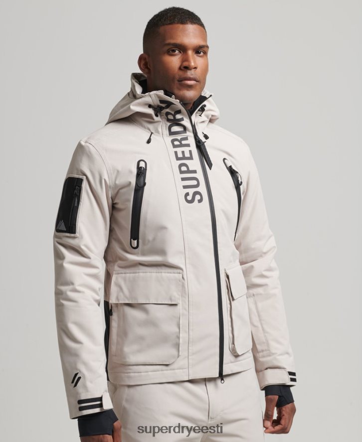 Superdry mehed ülim päästejope B2LT41370 Riietus helehall