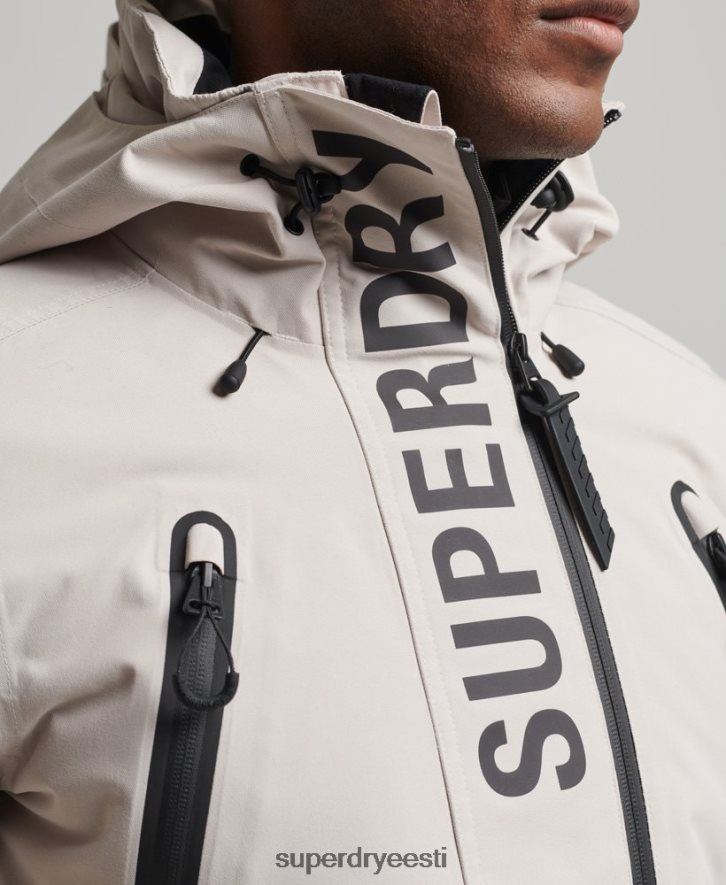 Superdry mehed ülim päästejope B2LT41370 Riietus helehall