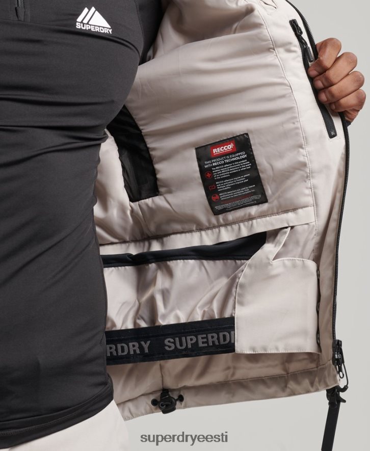 Superdry mehed ülim päästejope B2LT41370 Riietus helehall