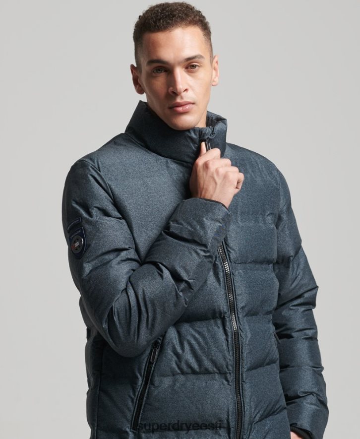 Superdry mehed ülim radari tekk jope B2LT44562 Riietus tumehall