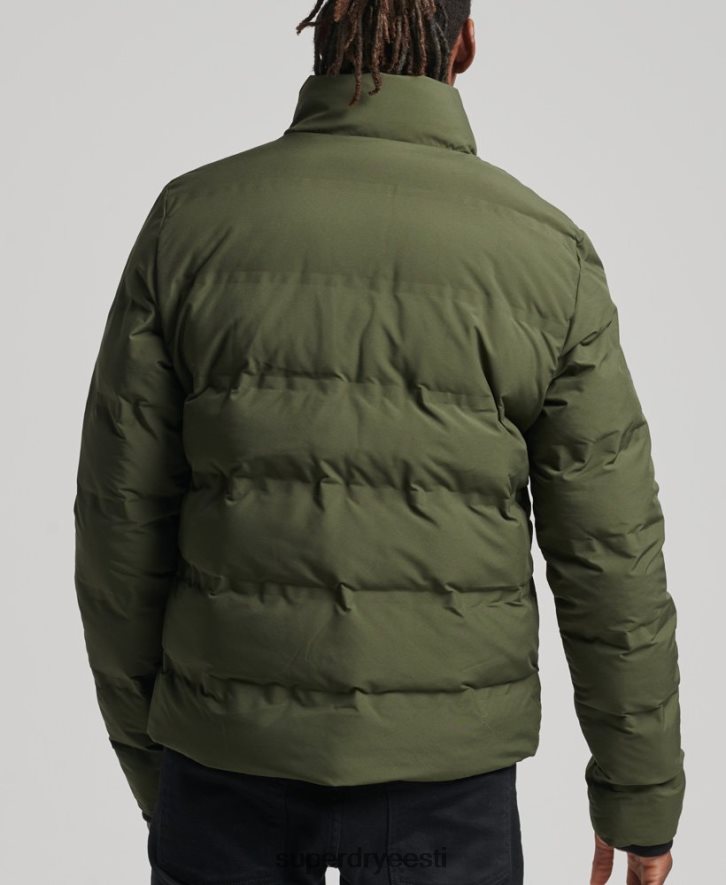 Superdry mehed ülim radari tepitud jope B2LT44621 Riietus khaki