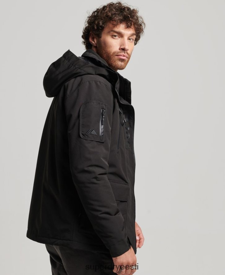 Superdry mehed ülim sd windcheater jope B2LT41119 Riietus must