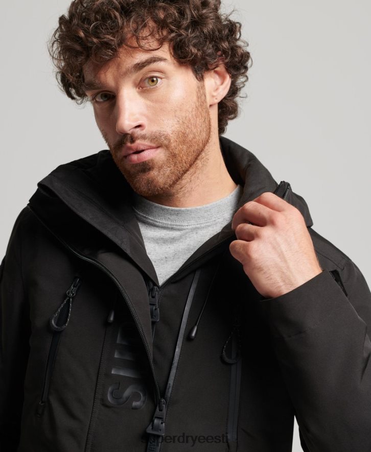 Superdry mehed ülim sd windcheater jope B2LT41119 Riietus must