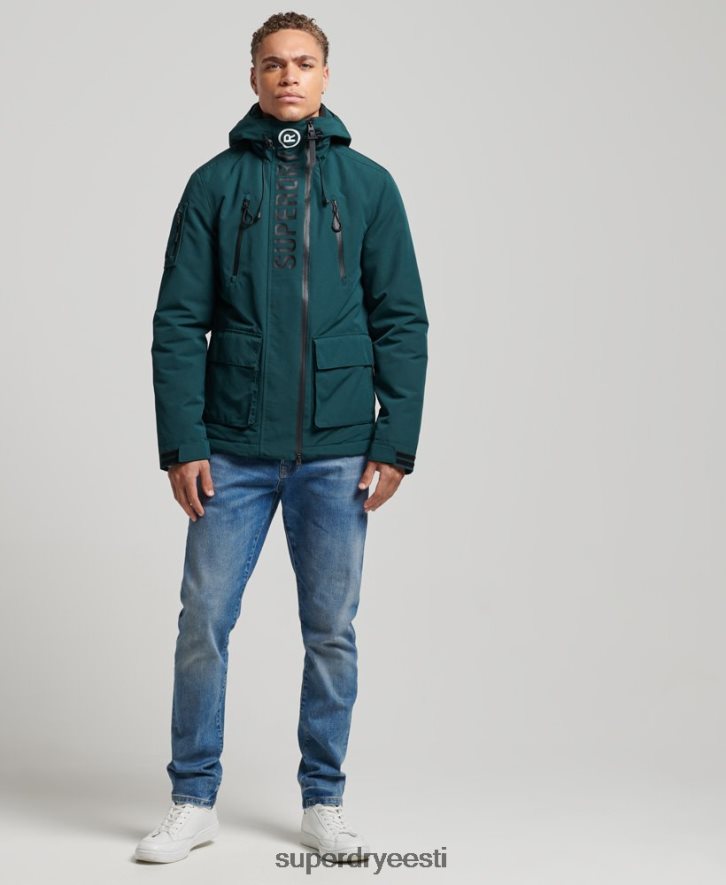 Superdry mehed ülim sd windcheater jope B2LT41152 Riietus roheline