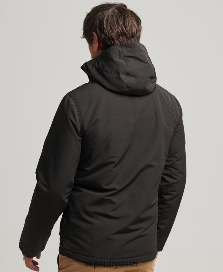 Superdry mehed ülim sd windcheater jope B2LT41187 Riietus must