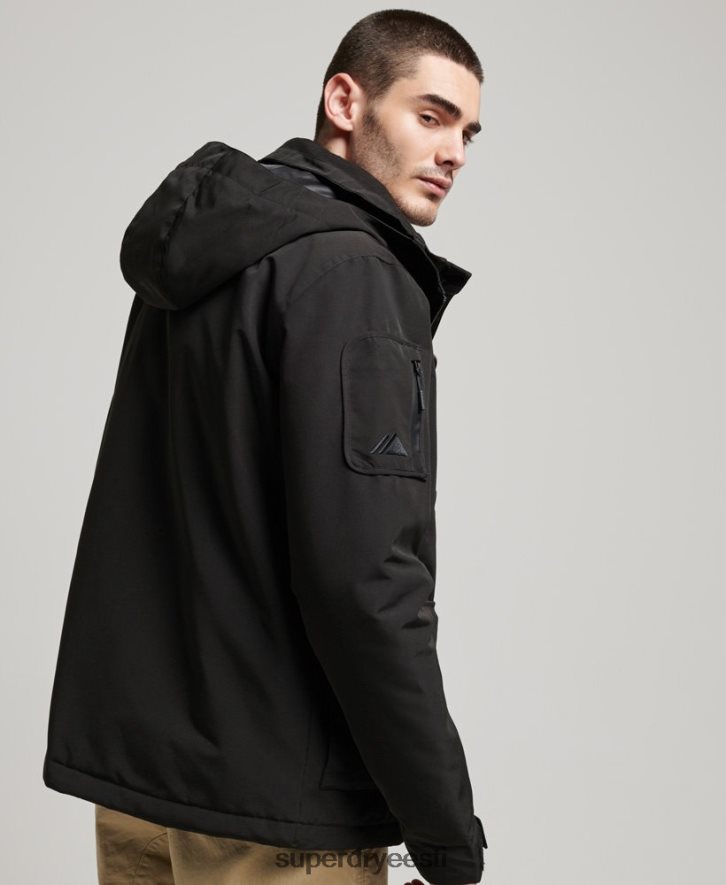 Superdry mehed ülim sd windcheater jope B2LT4919 Riietus must