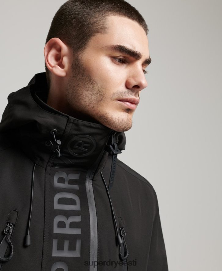 Superdry mehed ülim sd windcheater jope B2LT4919 Riietus must