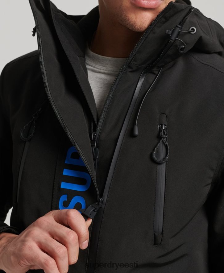 Superdry mehed ülim sd windcheater jope B2LT4922 Riietus must