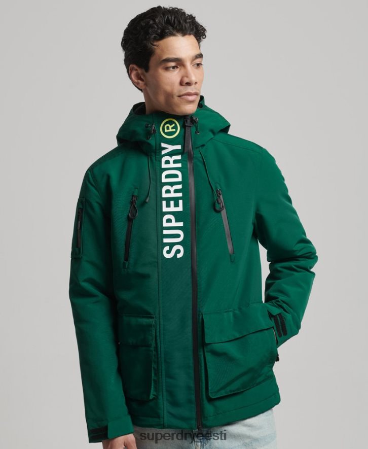 Superdry mehed ülim sd windcheater jope B2LT4930 Riietus roheline