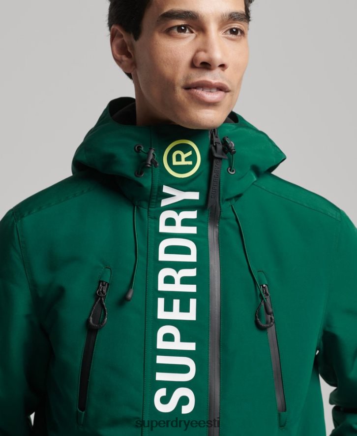 Superdry mehed ülim sd windcheater jope B2LT4930 Riietus roheline