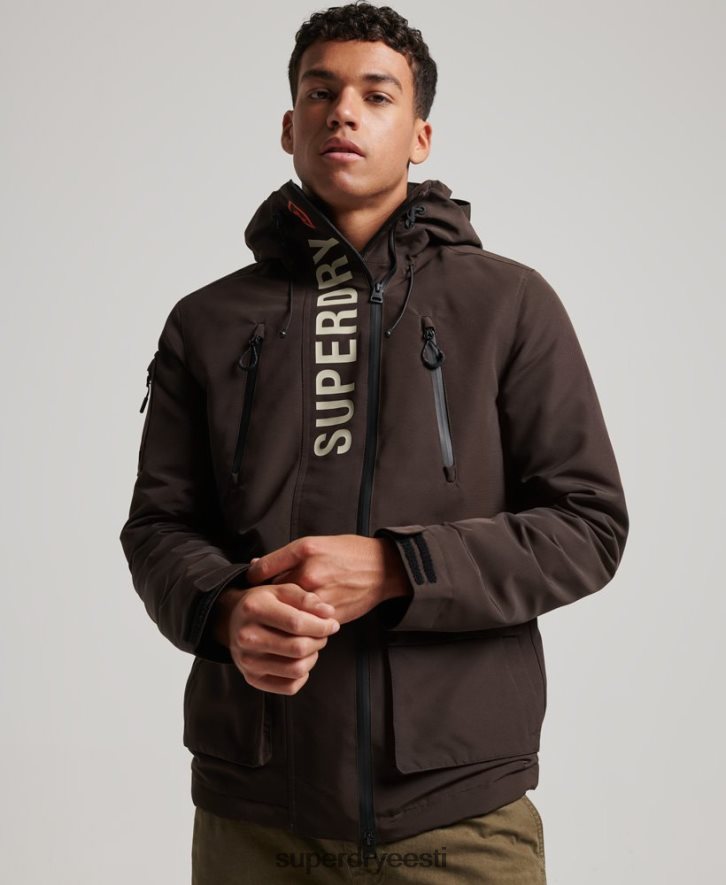 Superdry mehed ülim sd windcheater jope B2LT4969 Riietus pruun