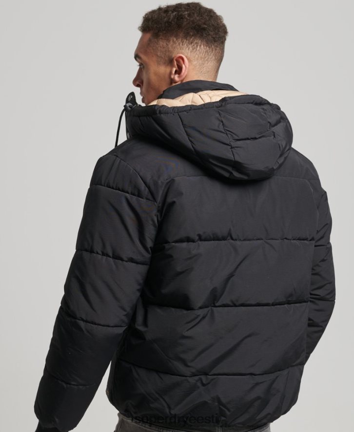 Superdry mehed mägine puff jope B2LT44533 Riietus tumesinine