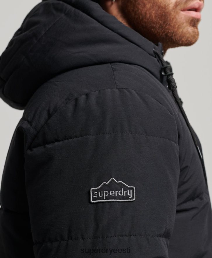 Superdry mehed mägine puff jope B2LT44696 Riietus tumehall