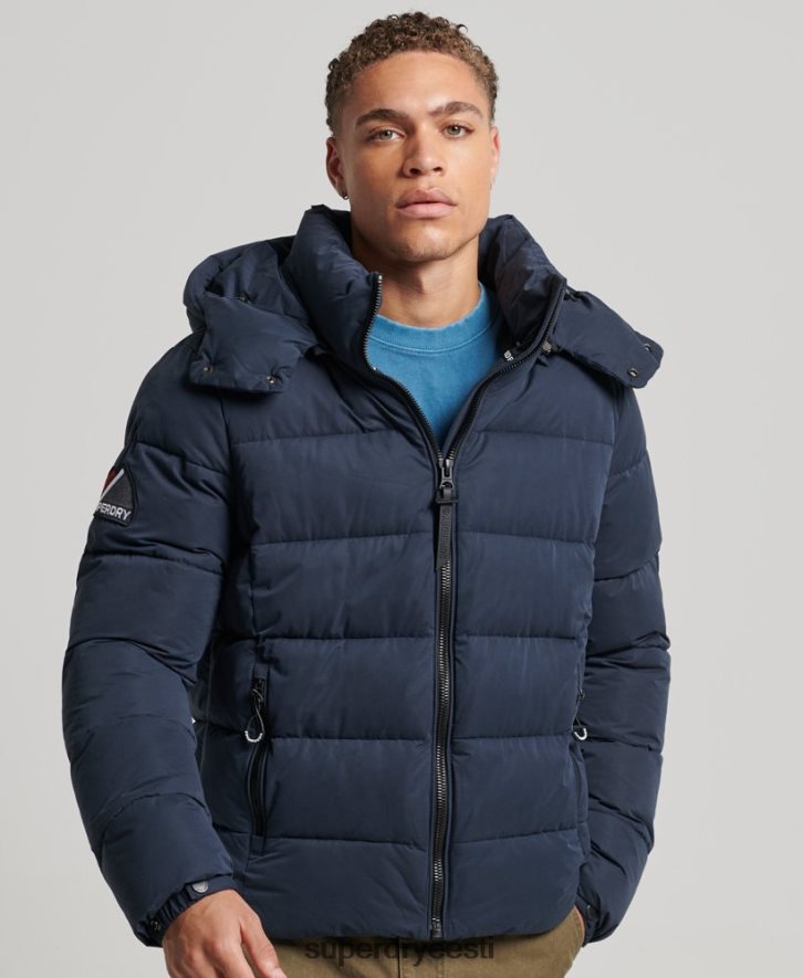 Superdry mehed mikrokiust mägine jope B2LT41045 Riietus merevägi