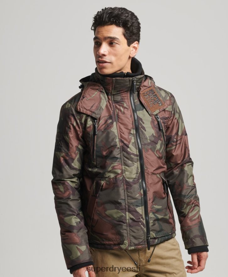 Superdry mehed mountain sd windcheater jope B2LT41075 Riietus roheline