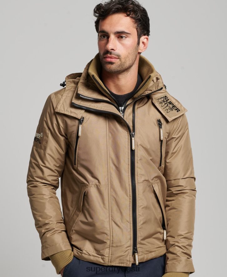 Superdry mehed mountain sd windcheater jope B2LT41111 Riietus pruun