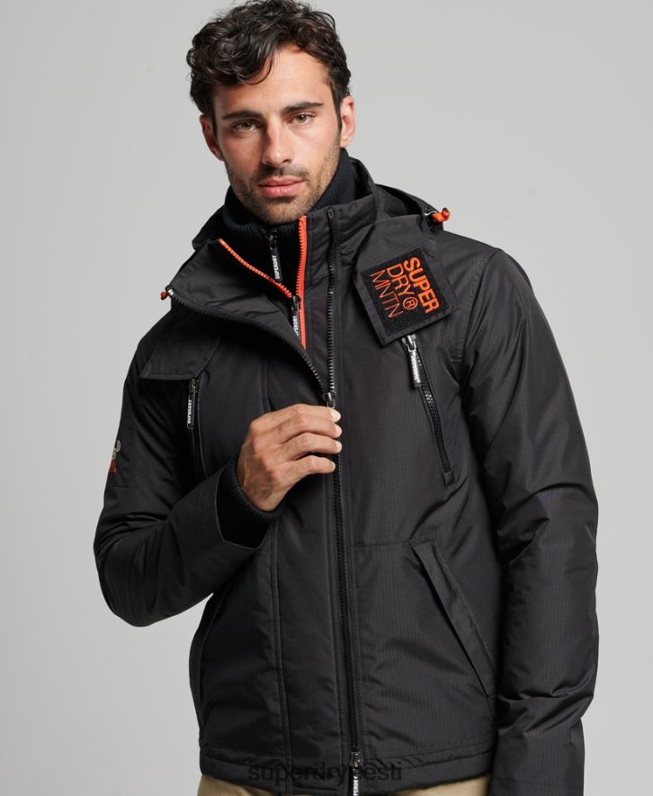 Superdry mehed mountain sd windcheater jope B2LT41160 Riietus must