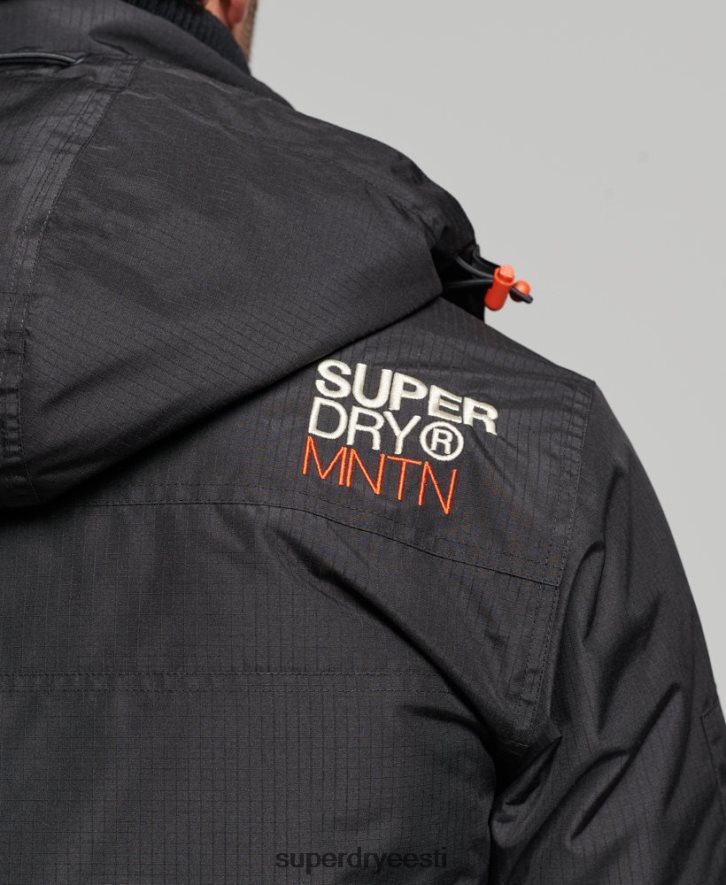 Superdry mehed mountain sd windcheater jope B2LT41160 Riietus must