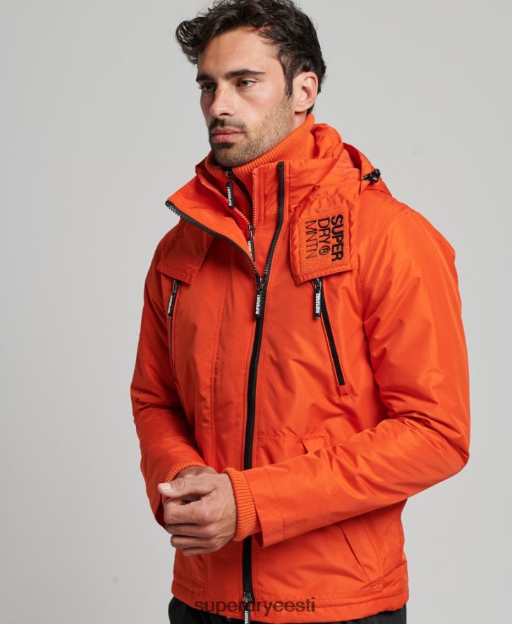 Superdry mehed mountain sd windcheater jope B2LT4944 Riietus oranž